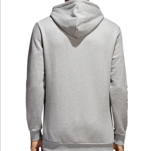 Adidas Originals Trefoil Grey Hoodie Sz Small - Picture 4 of 9